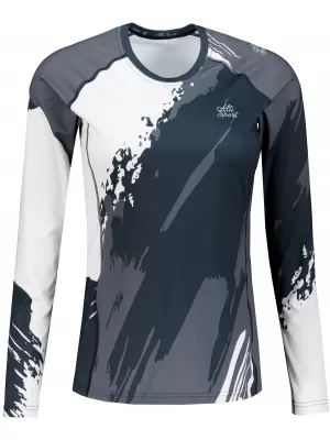 Dámské funkční tričko s dlouhým rukávem premium ALTISPORT VOJ/ALW081TR03 ČERNÁ