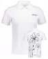 Dámské funkční tričko s límečkem premium ALTISPORT VOJ/ALW075TR05 WHITE