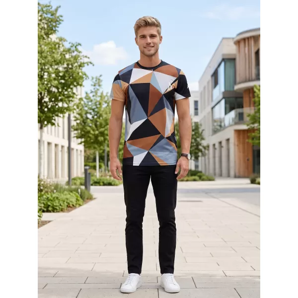  Pánské funkční triko premium plus  ALTISPORT VOJ/ALM007TR02 ČERNOHNĚDÁ 