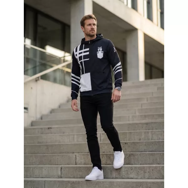  Pánská funkční mikina na zip premium ALTISPORT VOJ/ALM098MI02 SHIBA 
