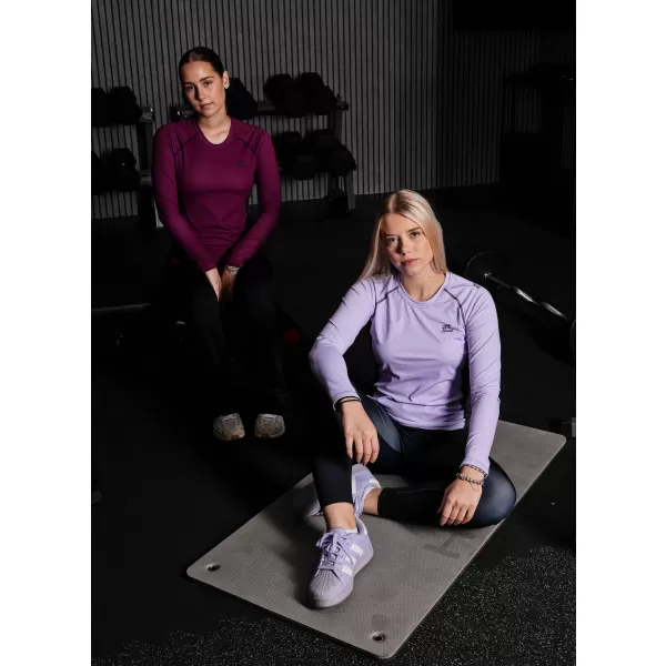  Dámské funkční tričko s dlouhým rukávem premium ALTISPORT VOJ/ALW078TR03 LILA 