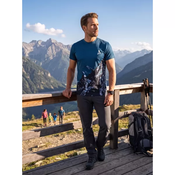  Pánské funkční triko premium plus  ALTISPORT VOJ/ALM059TR02 NAVY 