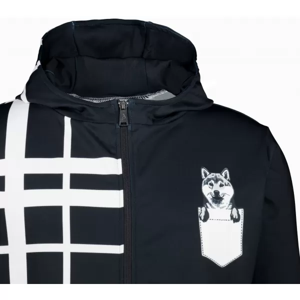  Pánská funkční mikina na zip premium ALTISPORT VOJ/ALM098MI02 SHIBA 