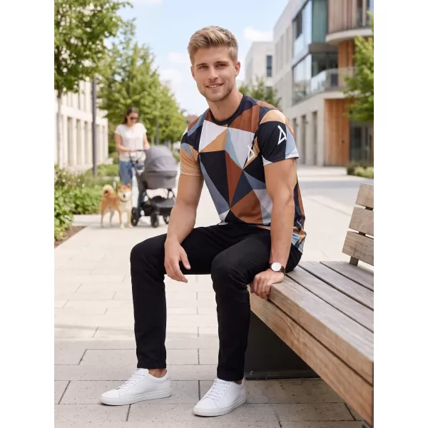  Pánské funkční triko premium plus  ALTISPORT VOJ/ALM007TR02 ČERNOHNĚDÁ 