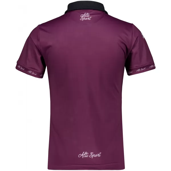  Dámské funkční tričko s límečkem premium ALTISPORT VOJ/ALW000TR05 FIALOVÁ 