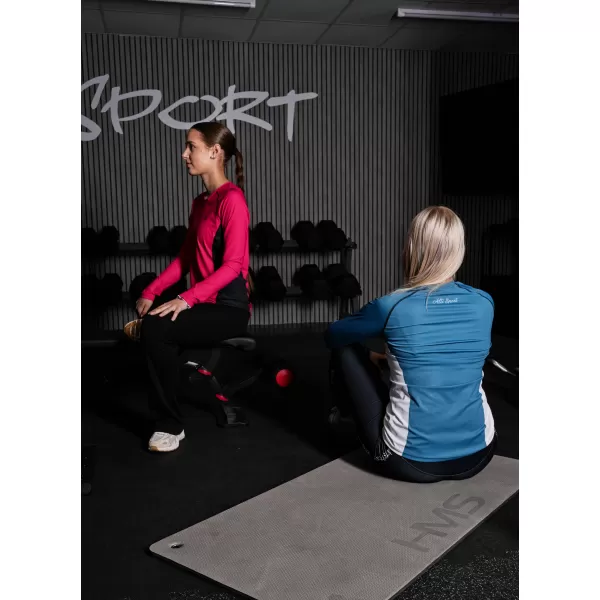  Dámské funkční tričko s dlouhým rukávem premium ALTISPORT VOJ/ALW078TR03 ČERVENÁ 