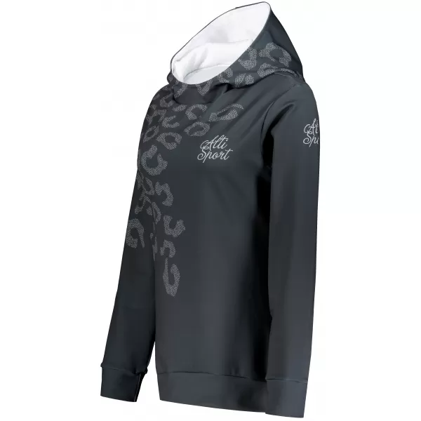  Dámská funkční mikina premium ALTISPORT VOJ/ALW047MI01 ČERNÁ 