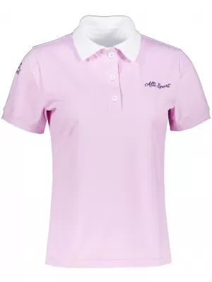 Dámské funkční tričko s límečkem premium ALTISPORT VOJ/ALW075TR05 LIGHT-PINK