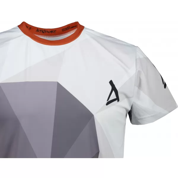  Pánské funkční triko premium plus  ALTISPORT VOJ/ALM007TR02 ORANŽOVÁ/ŠEDÁ 