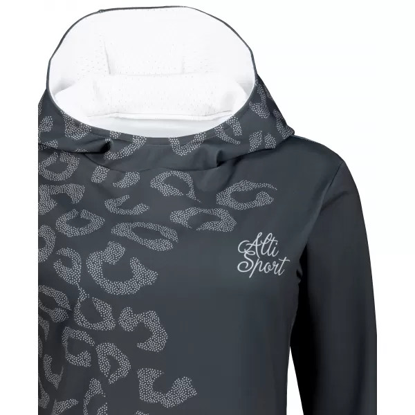  Dámská funkční mikina premium ALTISPORT VOJ/ALW047MI01 ČERNÁ 