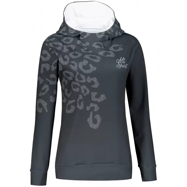  Dámská funkční mikina premium ALTISPORT VOJ/ALW047MI01 ČERNÁ 