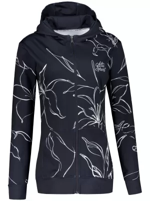 Dámská funkční mikina na zip premium ALTISPORT VOJ/ALW100MI02 ČERNÁ