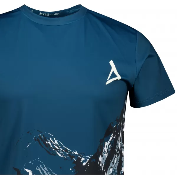  Pánské funkční triko premium plus  ALTISPORT VOJ/ALM059TR02 NAVY 