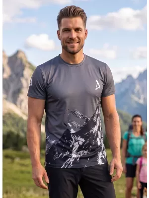 Pánské funkční triko premium plus ALTISPORT VOJ/ALM059TR02 ŠEDÁ