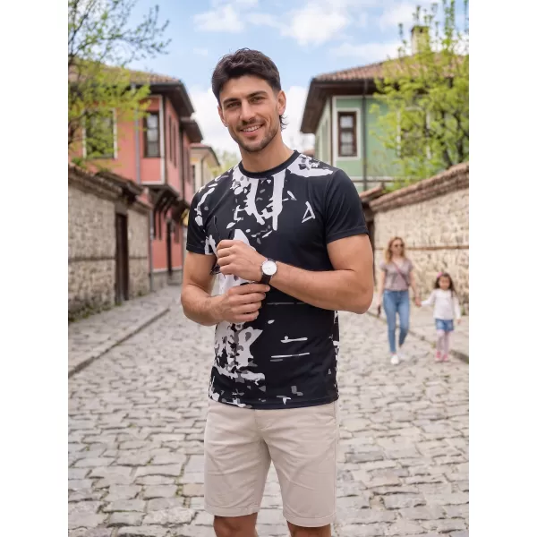 Pánské funkční triko premium plus  ALTISPORT VOJ/ALM057TR02 ČERNÁ 