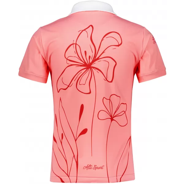  Dámské funkční tričko s límečkem premium ALTISPORT VOJ/ALW075TR05 PEACH 