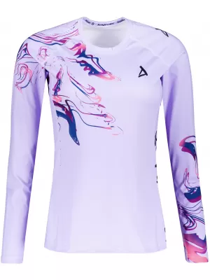 Dámské funkční tričko s dlouhým rukávem premium ALTISPORT VOJ/ALW064TR03 LILA