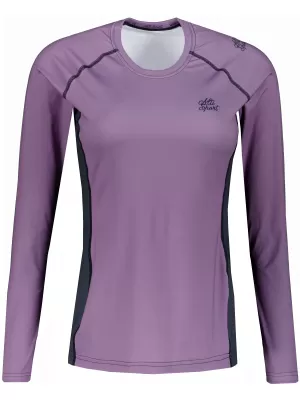 Dámské funkční tričko s dlouhým rukávem premium ALTISPORT VOJ/ALW078TR03 FIALOVÁ