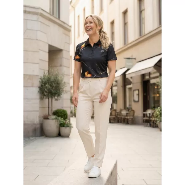  Dámské funkční tričko s límečkem premium ALTISPORT VOJ/ALW097TR05 ZLATÉ LISTY 