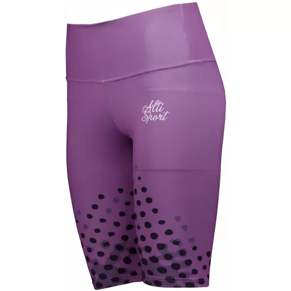  Dámské legíny nad kolena premium ALTISPORT VOJ/ALW109LEG02 FIALOVÁ 