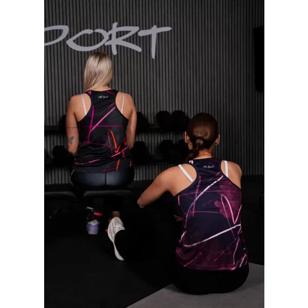  Dámské funkční tílko premium ALTISPORT VOJ/ALW082TIL01 ČERNÁ 
