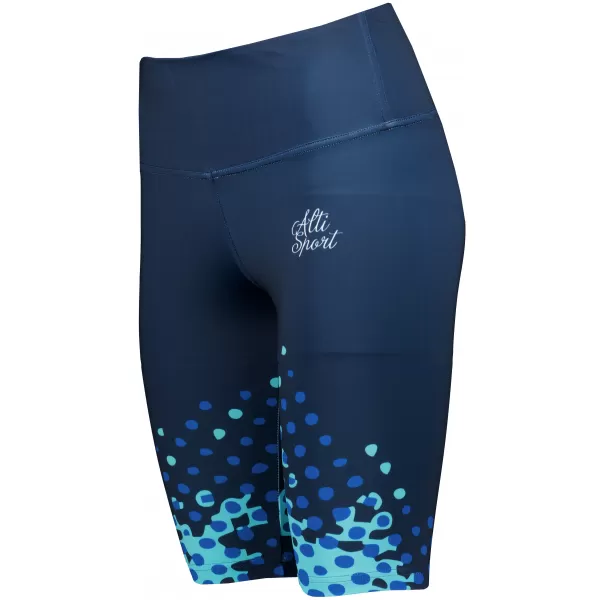  Dámské legíny nad kolena premium ALTISPORT VOJ/ALW109LEG02 KRÁLOVSKÁ MODRÁ 
