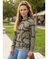 Dámská funkční mikina premium ALTISPORT VOJ/ALW085MI01 TMAVĚ HNĚDÁ