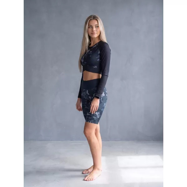  Dámské legíny nad kolena premium ALTISPORT VOJ/ALW110LEG02 ČERNÁ 