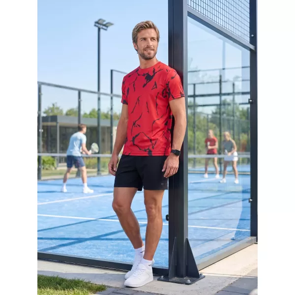  Pánské funkční triko premium ALTISPORT VOJ/ALM052TR01 ČERVENÁ 