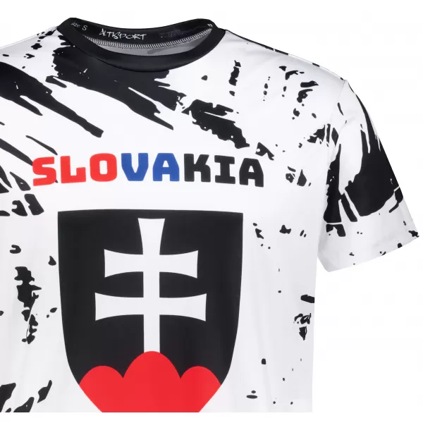  Pánské funkční triko premium ALTISPORT VOJ/ALM036SL/TR01 ABSTRAKCE 