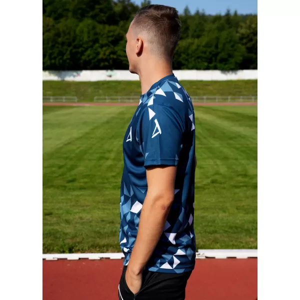  Pánské funkční triko premium ALTISPORT VOJ/ALM108TR01 NAVY-BÍLÁ 