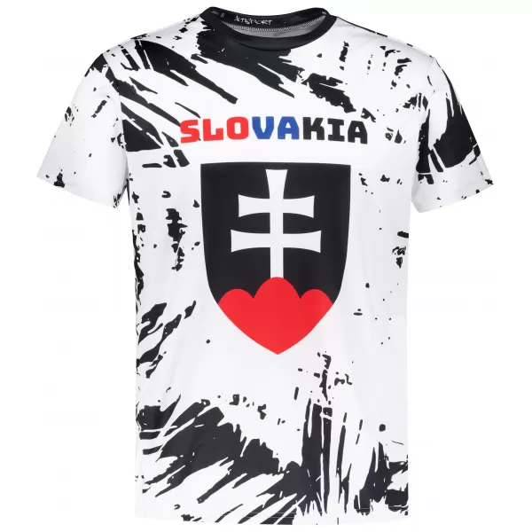  Pánské funkční triko premium ALTISPORT VOJ/ALM036SL/TR01 ABSTRAKCE 