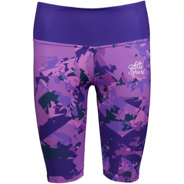  Dámské legíny nad kolena premium ALTISPORT VOJ/ALW110LEG02 FIALOVÁ 