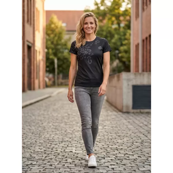  Dámské funkční triko premium ALTISPORT VOJ/ALW047TR01 ČERNÁ 