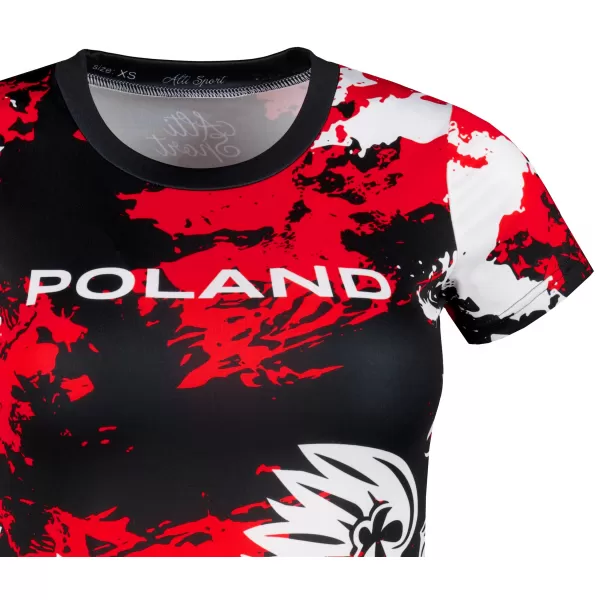  Dámské funkční triko premium ALTISPORT VOJ/ALW036PL/TR01 SKVRNY 