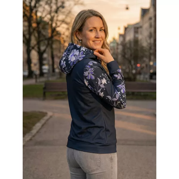  Dámská funkční mikina premium ALTISPORT VOJ/ALW063MI01 ČERNÁ 