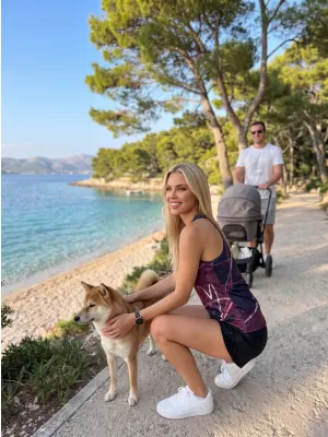 Dámské funkční tílko premium ALTISPORT VOJ/ALW082TIL01 FIALOVÁ