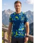 Pánské funkční triko premium ALTISPORT VOJ/ALM108TR01 NAVY-NEON ŽLUTÁ