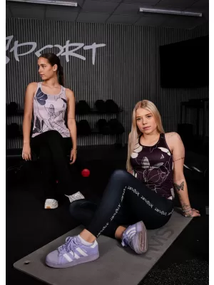 Dámské funkční tílko premium ALTISPORT VOJ/ALW086TIL01 RUDÁ