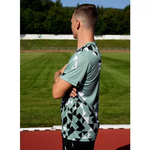  Pánské funkční triko premium ALTISPORT VOJ/ALM108TR01 MILITARY 