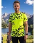 Pánské funkční triko premium ALTISPORT VOJ/ALM108TR01 NEON ŽLUTÁ