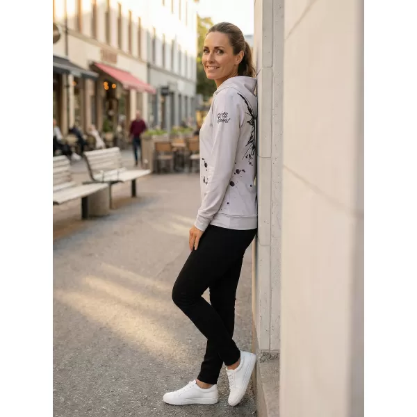  Dámská funkční mikina premium ALTISPORT VOJ/ALW077MI01 ŠEDOČERNÁ 