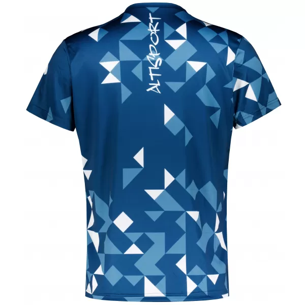  Pánské funkční triko premium ALTISPORT VOJ/ALM108TR01 NAVY-BÍLÁ 