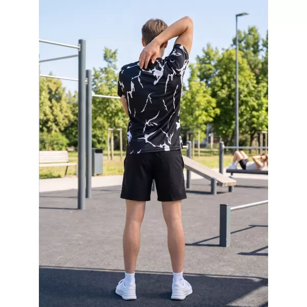  Pánské funkční triko premium ALTISPORT VOJ/ALM052TR01 ČERNÁ 