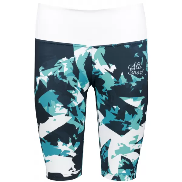  Dámské legíny nad kolena premium ALTISPORT VOJ/ALW110LEG02 MODROBÍLÁ 