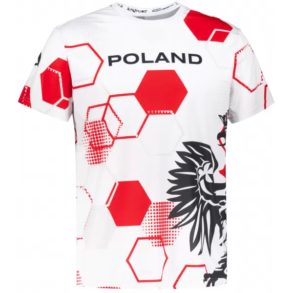  Pánské funkční triko premium ALTISPORT VOJ/ALM036PL/TR01 HEXA-WHT 