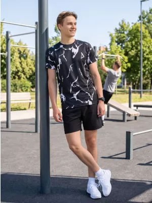Pánské funkční triko premium ALTISPORT VOJ/ALM052TR01 ČERNÁ