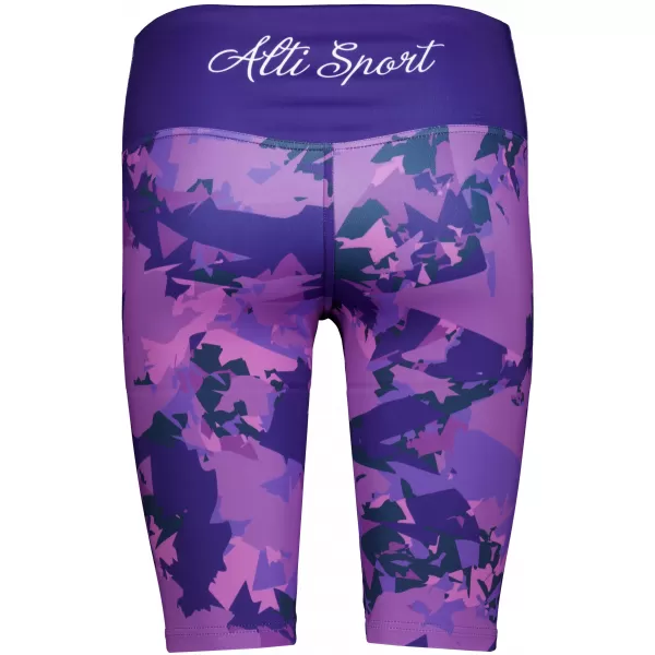 Dámské legíny nad kolena premium ALTISPORT VOJ/ALW110LEG02 FIALOVÁ 