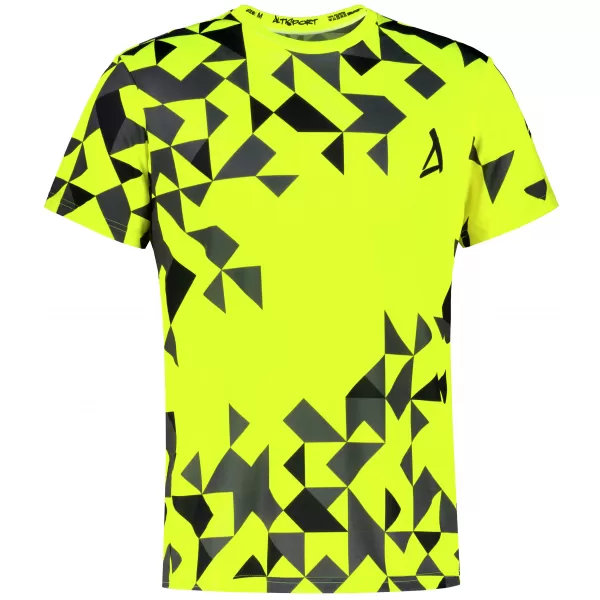  Pánské funkční triko premium ALTISPORT VOJ/ALM108TR01 NEON ŽLUTÁ 