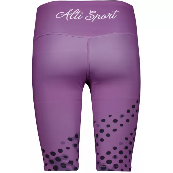  Dámské legíny nad kolena premium ALTISPORT VOJ/ALW109LEG02 FIALOVÁ 